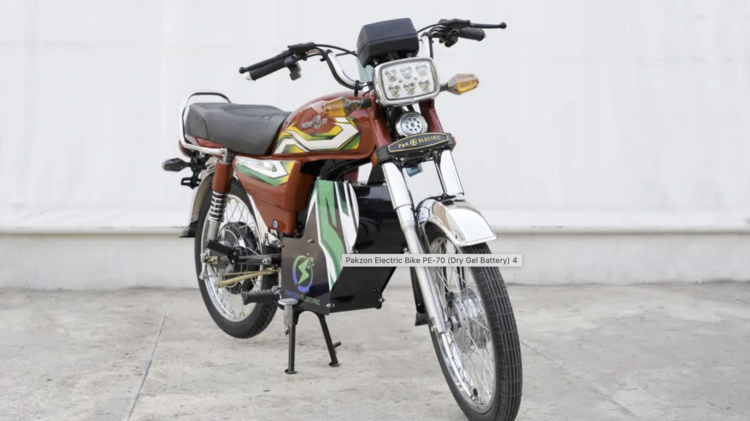Pakzon Electric Bike PE front view
