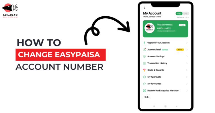How To Change Easypaisa Account Number