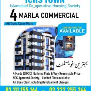 ICHS Marla Commercial Plot