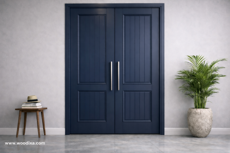 velora door navy blue color www.woodixa.com