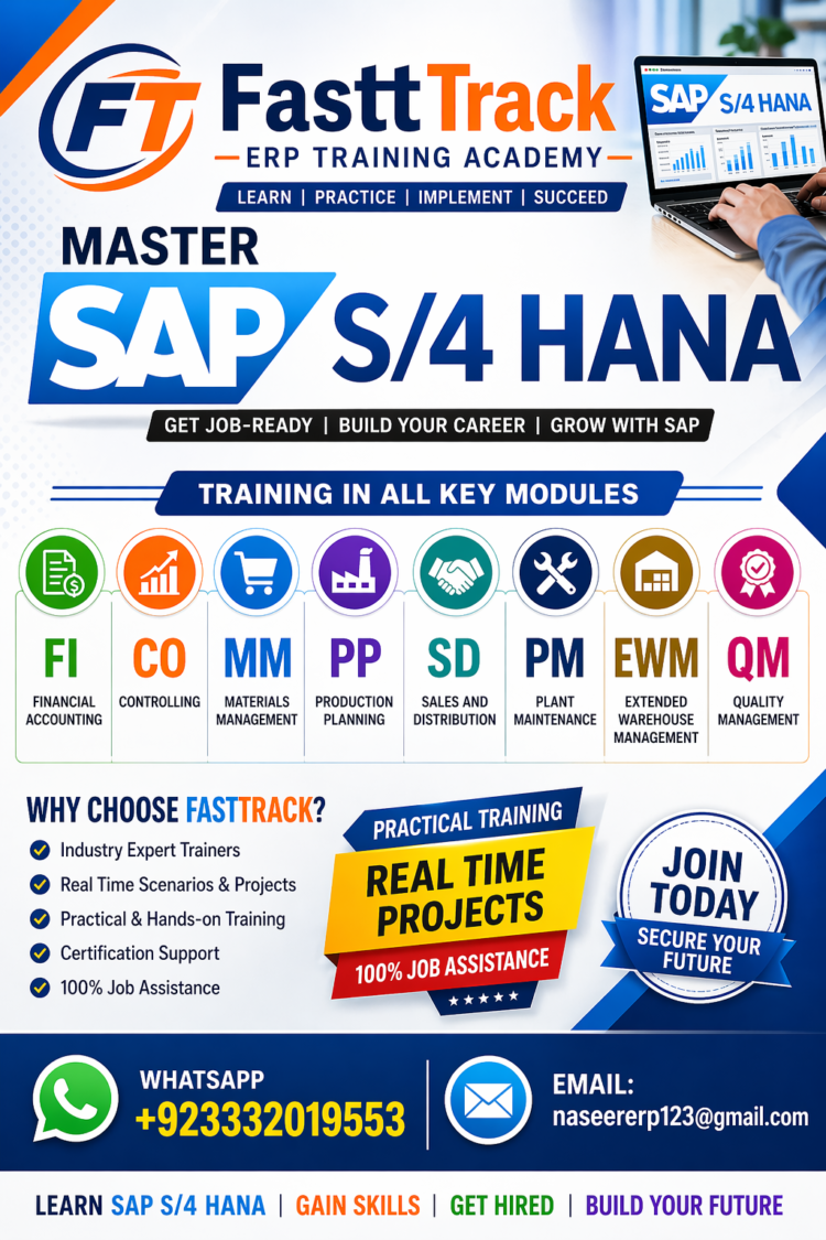 sap training poster